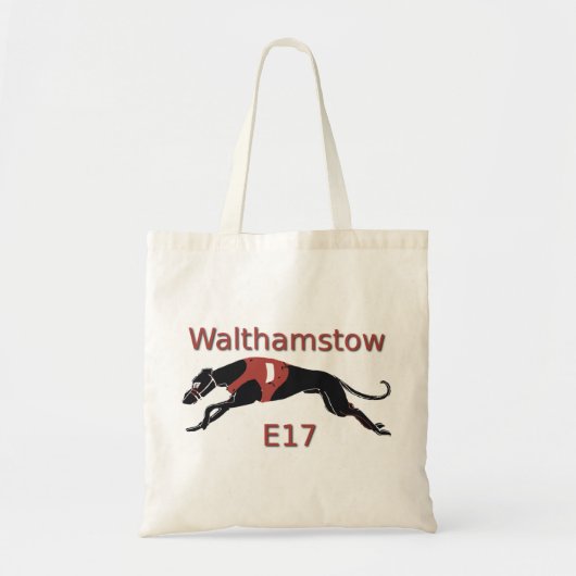 Walthamstow E17 Windhund-Tasche Tragetasche (Vorne)