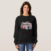 Walthamstow Girl Walthamstow Boarding Pass Walth Sweatshirt (Vorne ganz)