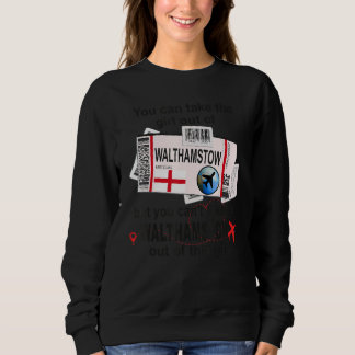 Walthamstow Girl Walthamstow Boarding Pass Walth Sweatshirt