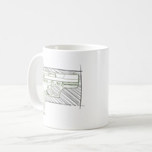 Walther P99 Kaffeetasse (Vorderseite Links)