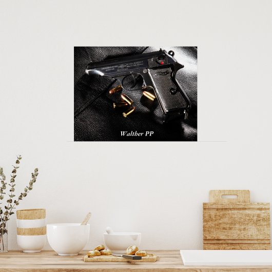 Walther PP Poster (Küche)