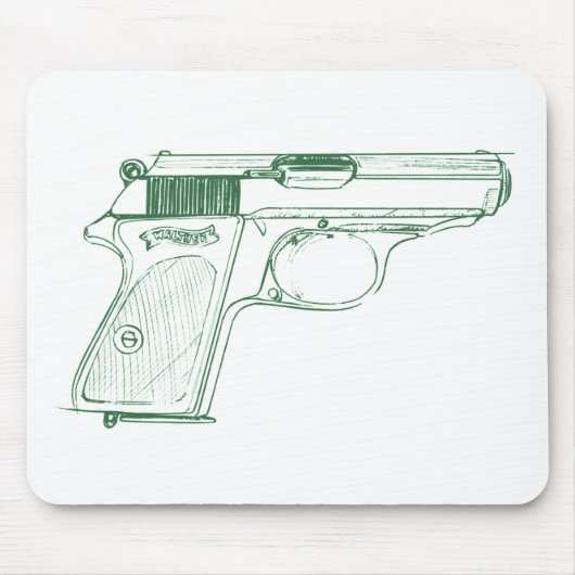 Walther PPK Mousepad (Vorne)