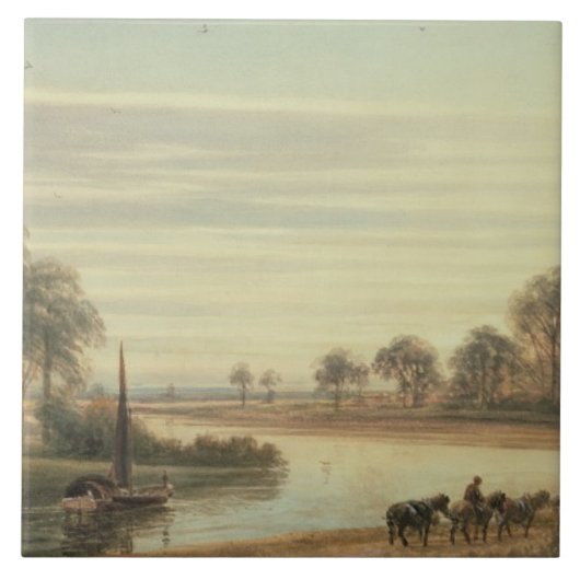 Walton auf Themse Fliese (Vorderseite)