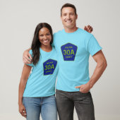 Walton County Florida Zeichen der Landstraße 30A T-Shirt (Unisex)