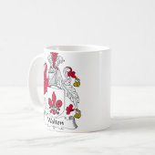 Walton Familienwappen Kaffeetasse (Vorderseite Links)