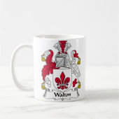 Walton Familienwappen Kaffeetasse (Links)