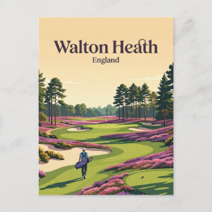 Walton Heath Golf Club England Postkarte