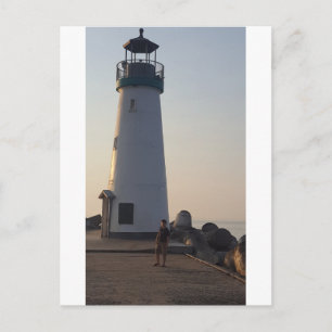 Walton-Leuchtturm Santa Cruz Postkarte