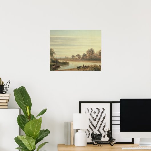 Walton on Thames Poster (Heimbüro)