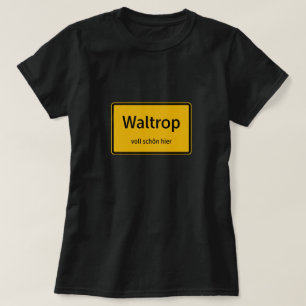Waltrop Damen Frauen T-Shirt Tshirt Shirt