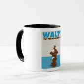 Walts Flyfishing Service-Tasse Tasse (Vorderseite Links)