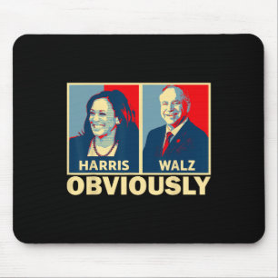 Waltz 2024 offensichtlich Tim Walz Kamala Harris 2 Mousepad