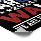 Waltz 2024 Shirt Election Kamala Haris Tim Waltz 2 Poster (Ecke)