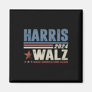 Waltz 2024 Wahl Kamala Harris Tim Waltz 2024 1 Magnet