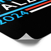 Waltz 2024 Wahl Kamala Harris Tim Waltz 2024 1 Poster (Ecke)