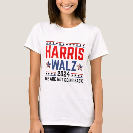 Waltz 2024 Wahl Kamala Harris Tim Waltz 2024 1 T-Shirt (Vorderseite)