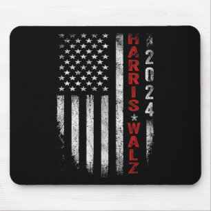 Waltz 2024 Wahl Kamala Harris Tim Waltz 2024 2 Mousepad
