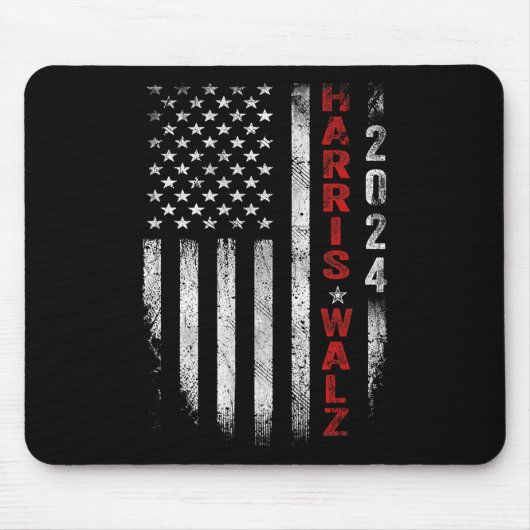 Waltz 2024 Wahl Kamala Harris Tim Waltz 2024 2 Mousepad (Vorne)