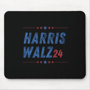 Waltz 2024 Wahl Kamala Harris Tim Waltz 2024 2 Mousepad