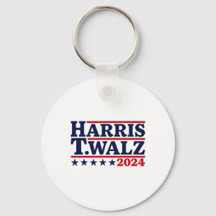 Waltz 2024 Wahl Kamala Harris Tim Waltz 2024 3 Schlüsselanhänger