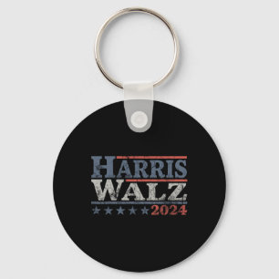 Waltz 2024 Wahl Kamala Harris Tim Waltz 2024 4 Schlüsselanhänger