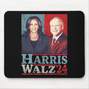 Waltz 2024 Wahl Kamala Harris Tim Waltz 2024 5 Mousepad