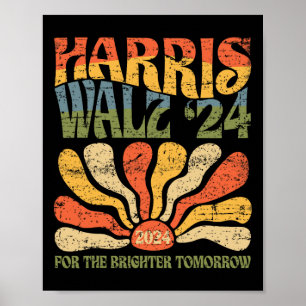 Waltz 2024 Wahl Kamala Harris Tim Waltz 2024 5 Poster