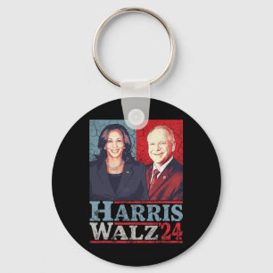 Waltz 2024 Wahl Kamala Harris Tim Waltz 2024 5 Schlüsselanhänger
