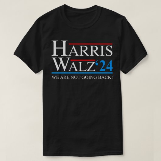Waltz 2024 Wahl Kamala Tim Walz TShirt (Design vorne)