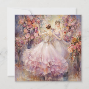Waltz der Blume Nutcracker Ballet Einladung