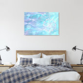 Waltz der Schneeflocken Canvas Print Leinwanddruck (Insitu (Schlafzimmer))