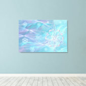 Waltz der Schneeflocken Canvas Print Leinwanddruck (Insitu (Holzboden))