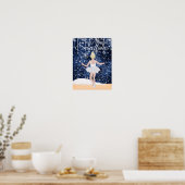 Waltz der Schneeflocken das Nutcracker Ballett Poster (Küche)