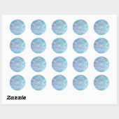 Waltz der Snowflakes Stickers (Blatt)