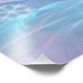 Waltz des Snowflakes Foto Print (Ecke)