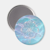 Waltz des Snowflakes Magnet (Vorderseite/Rückseite)