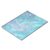 Waltz des Snowflakes-Notebooks Notizblock (Linke Seite)
