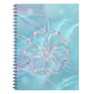 Waltz des Snowflakes-Notebooks Notizblock