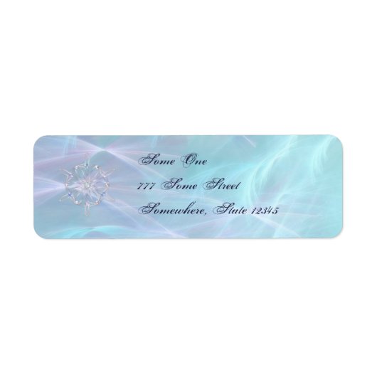 Waltz of the Snowflakes Address Labels (Vorne)
