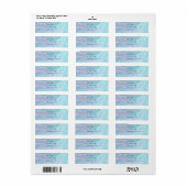Waltz of the Snowflakes Address Labels (Vorne)