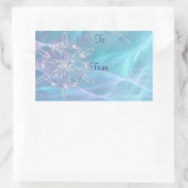 Waltz of the Snowflakes Gift Tag Stickers (Tasche)