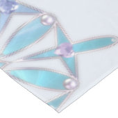Waltz of the Snowflakes Tablecloth Tischdecke (Schrägansicht)