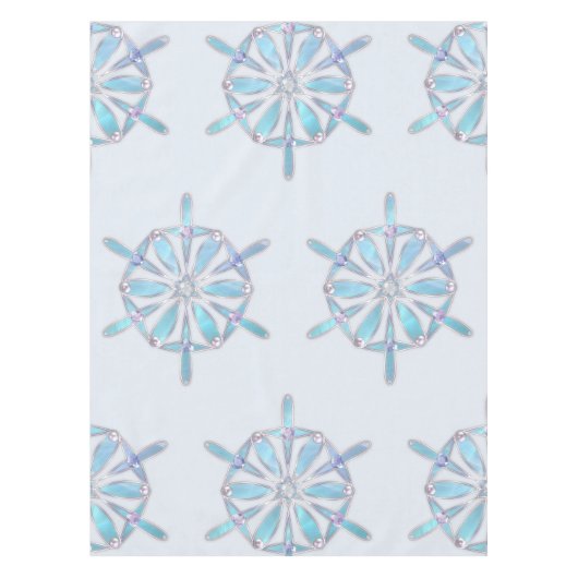 Waltz of the Snowflakes Tablecloth Tischdecke (Vorderseite)