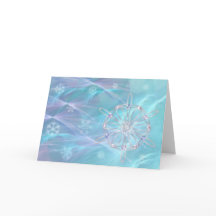 Waltz of the Snowflakes Weihnachtskarte