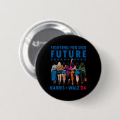 Waltz Wheimer 2024 Future Button Election Women Gi (Vorne & Hinten)