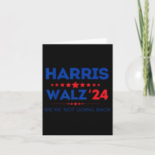 Waltz Wir werden Kamala Harris 2024 nicht zurückho Karte