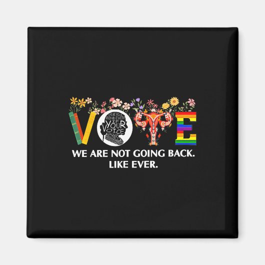 Waltz wir werden nicht wieder leben, immer feminis magnet (Vorne)