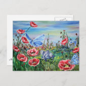 Waltzer Postkarte (Vorne/Hinten)