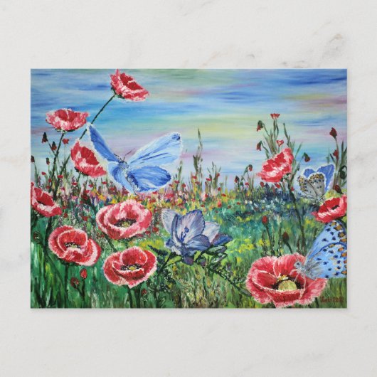 Waltzer Postkarte (Vorderseite)