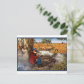 Waltzing Matilda Postcard Postkarte (Stehend Vorderseite)